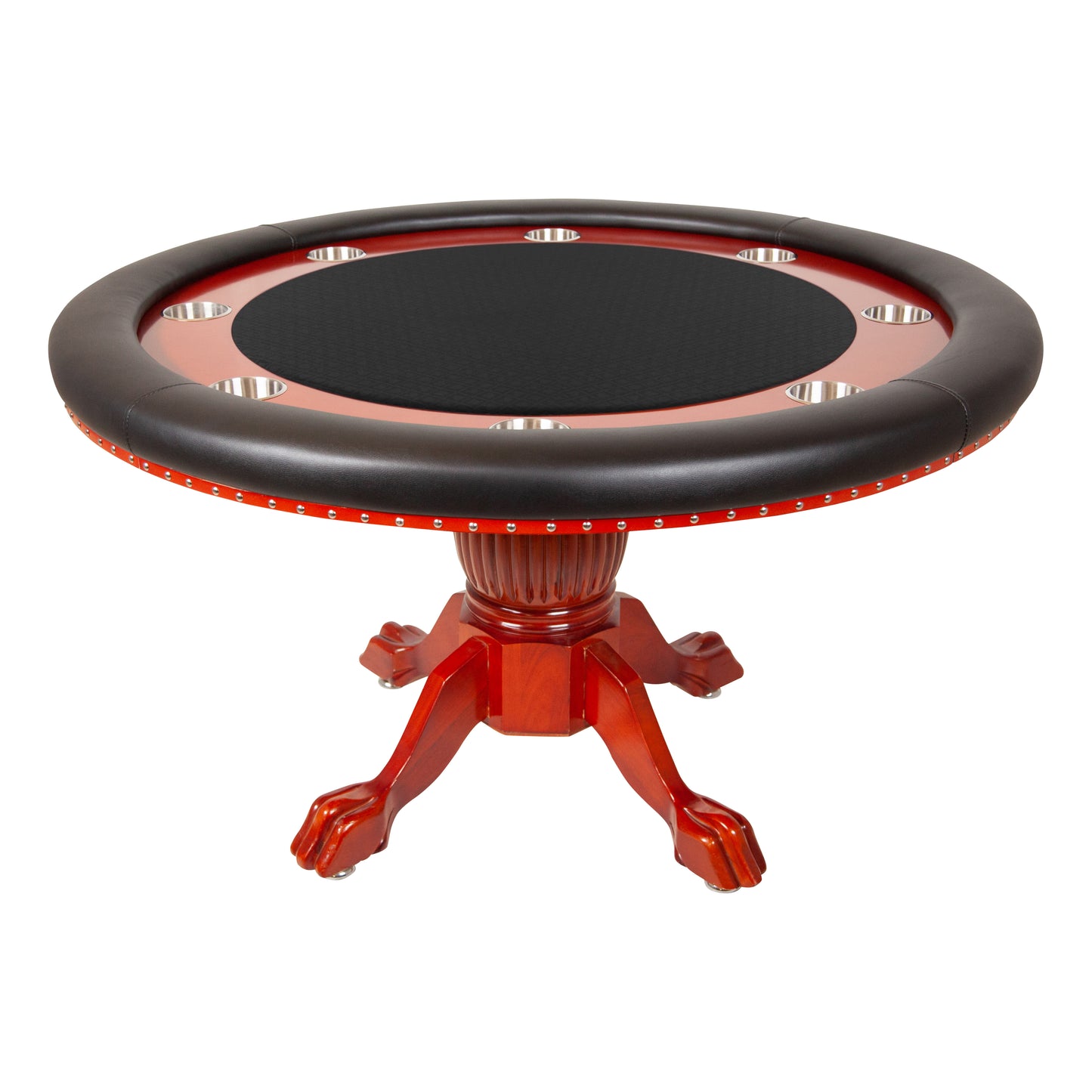 Nighthawk Round Poker Table w/ Chip Tray