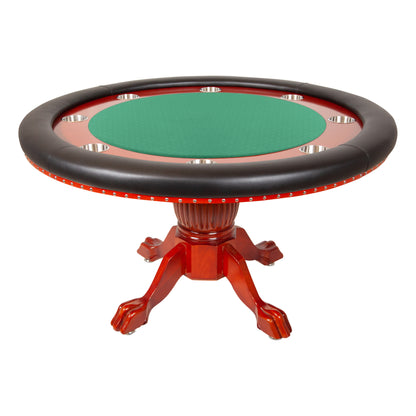 Nighthawk Round Poker Table w/ Chip Tray