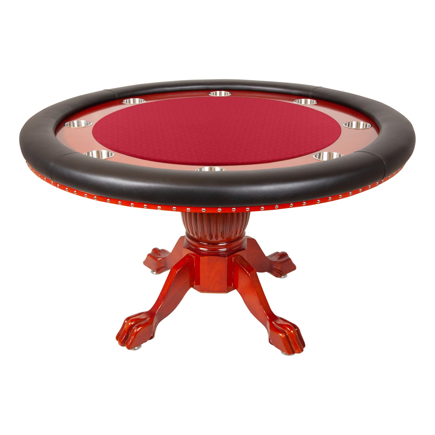 Nighthawk Round Poker Table w/ Chip Tray