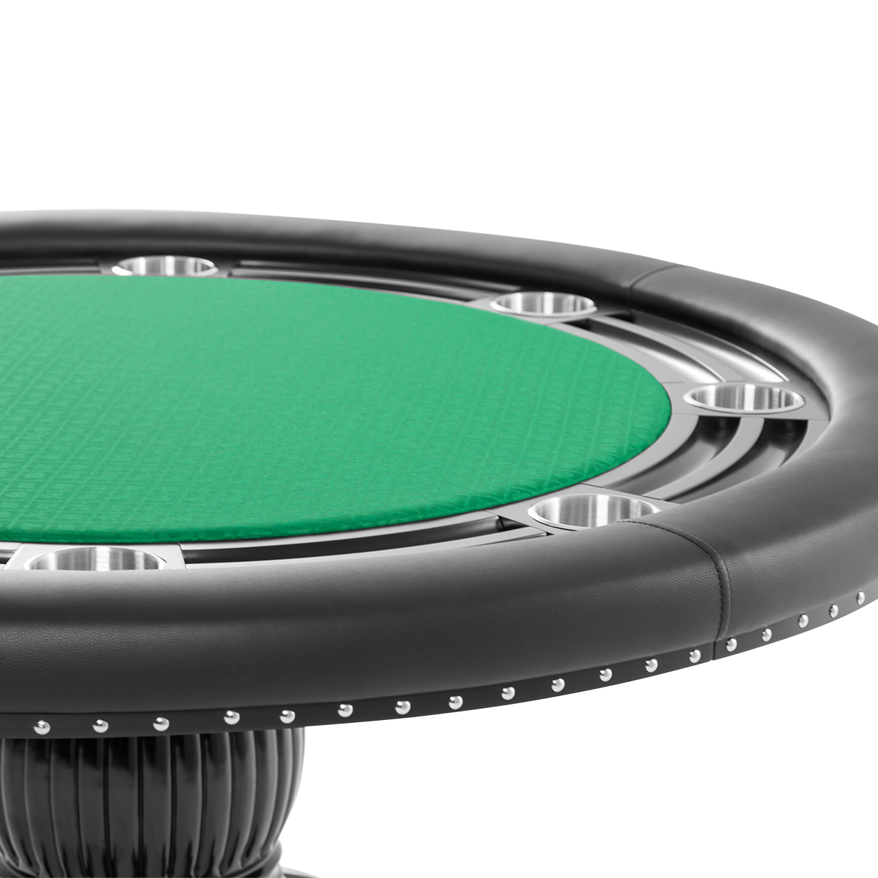 Nighthawk Round Poker Table w/ Chip Tray