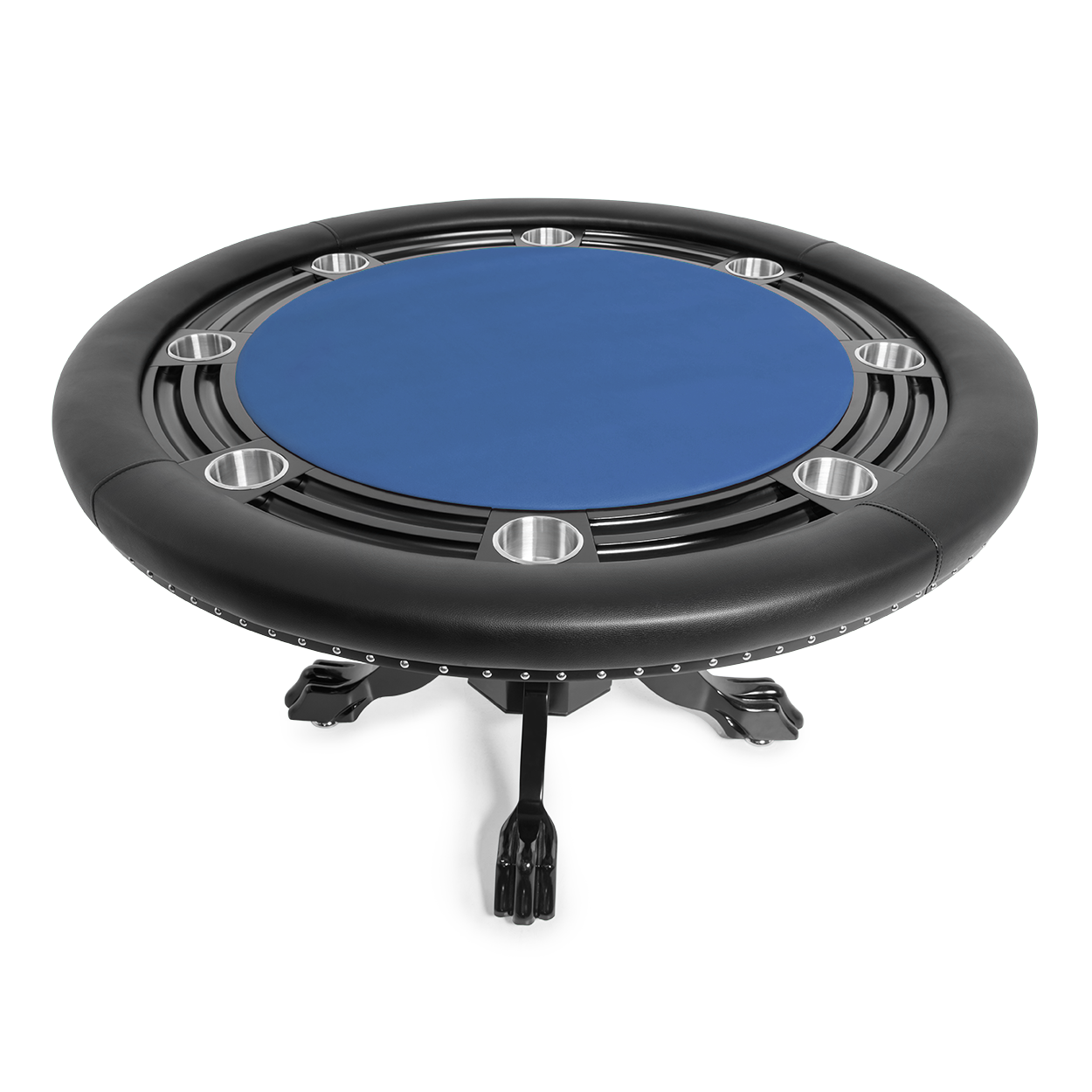 Nighthawk Round Poker Table w/ Chip Tray