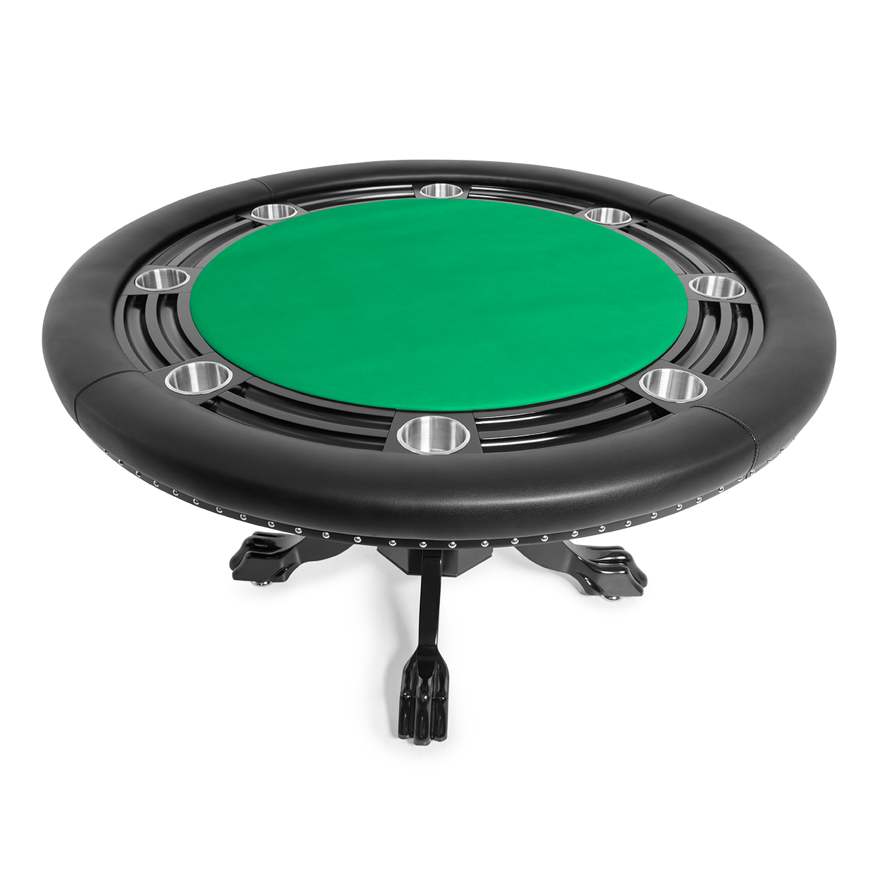 Nighthawk Round Poker Table w/ Chip Tray